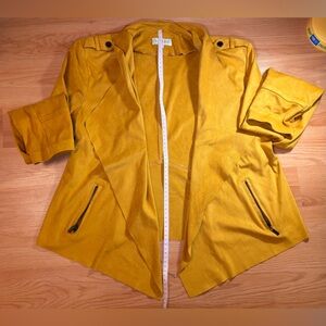 Laura Elegant Mustard Women's Blazer| size 14| size large and XL| casual